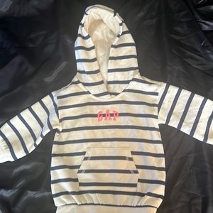 Baby Gap Hoodie With Pink Logo